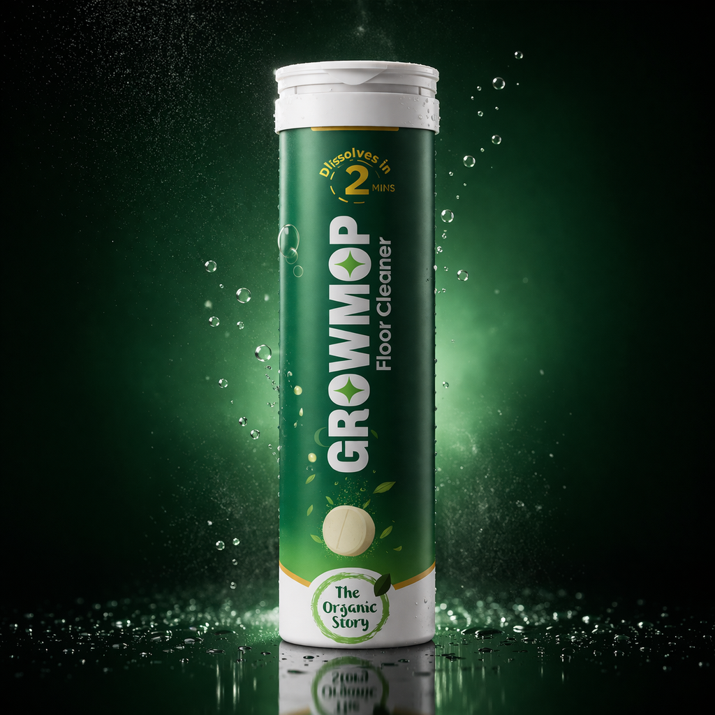 Growmop -  Floor Cleaner - 25 Tablets In 1 Tube