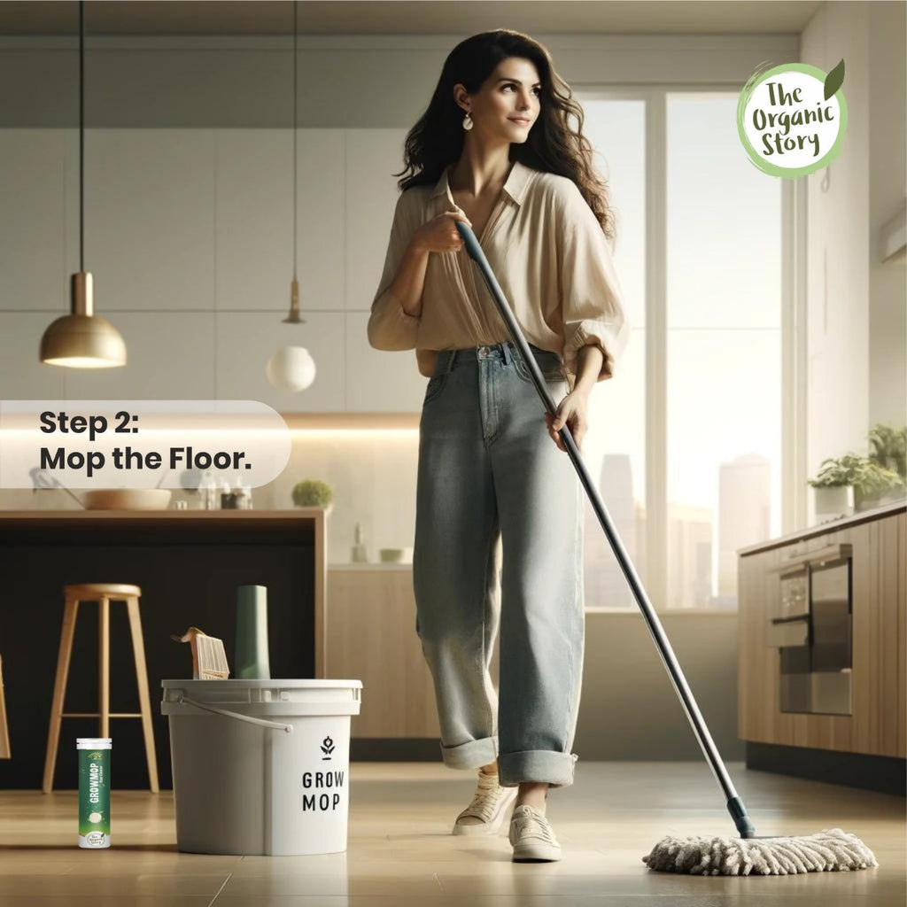 Growmop -  Floor Cleaner - 25 Tablets In 1 Tube