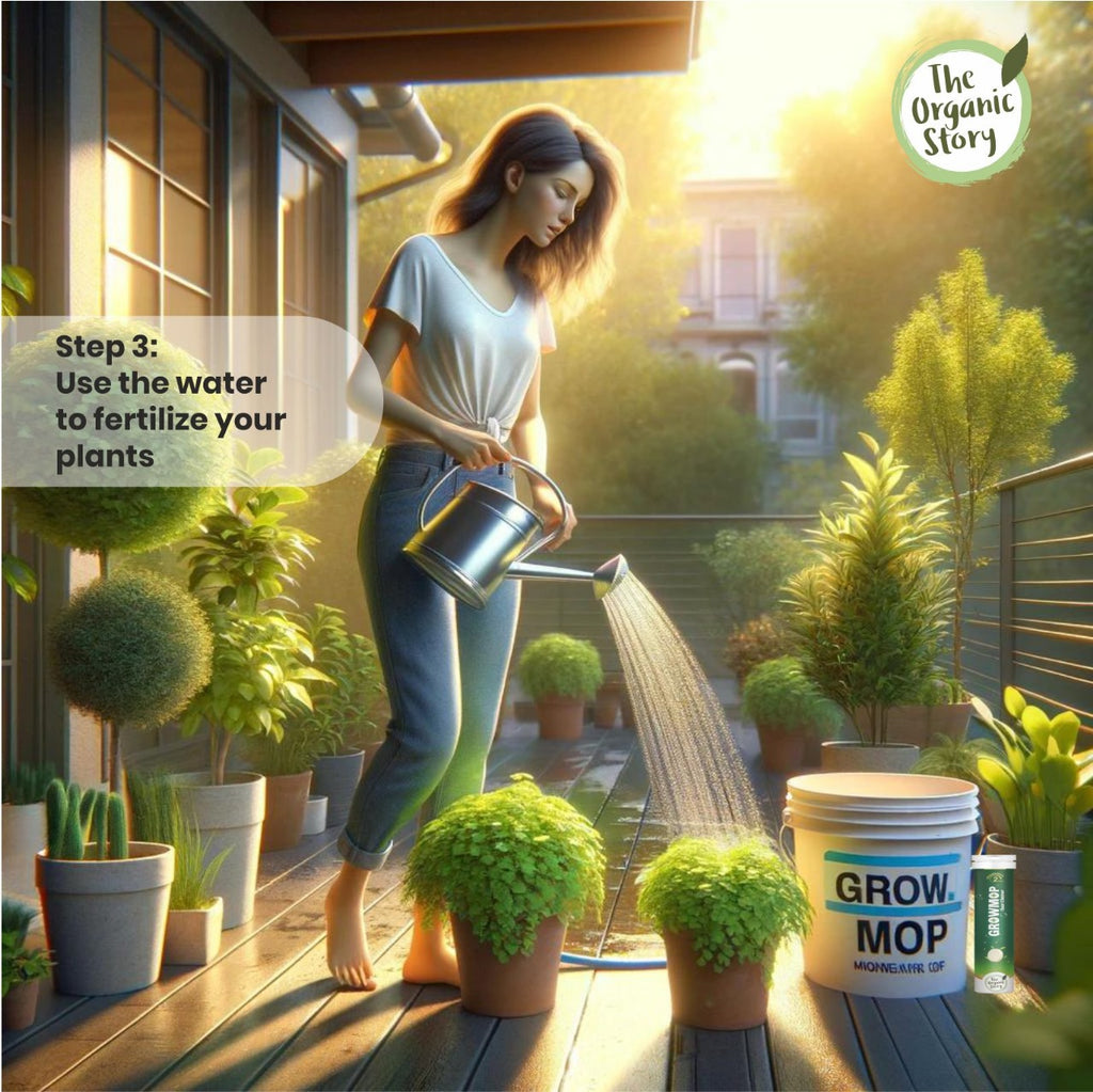 Growmop -  Floor Cleaner - 25 Tablets In 1 Tube