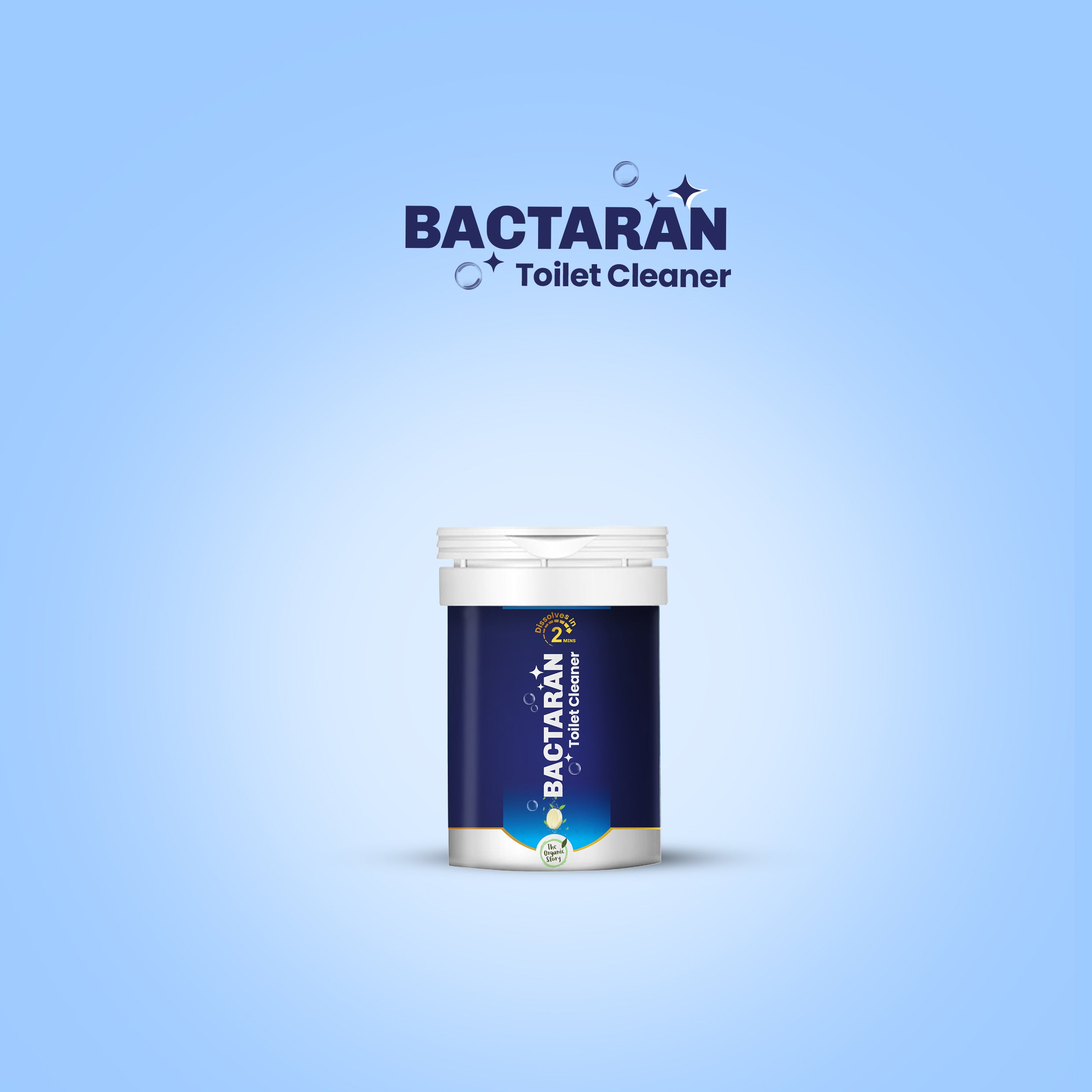 Bactaran - Toilet Cleaner - 2 Tablets In 1 Tube